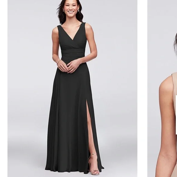 linen bridesmaid dress Soleil Linen Maxi Dress